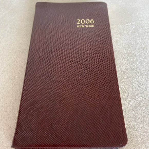Tiffany & Co 2006 personal pocket journal NYC EDIT - Picture 1 of 6